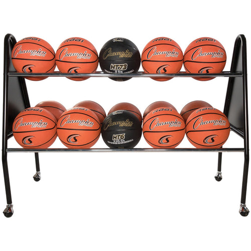 Champion Sports Heavy-Duty 15 Ball Cart