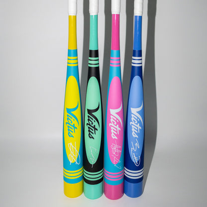 2025 Victus Vibe Pro-Crayon King of Juco (-3) BBCOR Baseball Bat: VCBVIBC-KJ