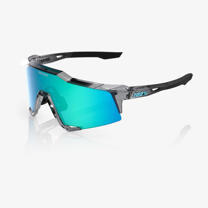 100% SPEEDCRAFT MLB Authentic Polished Translucent Grey - Blue Topaz Mirror Lens