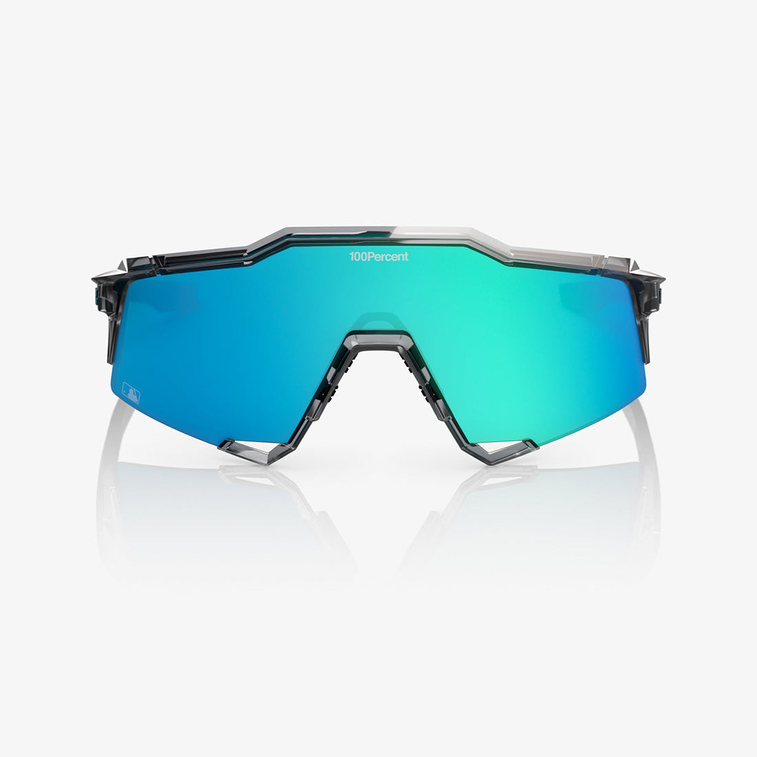 100% SPEEDCRAFT MLB Authentic Polished Translucent Grey - Blue Topaz Mirror Lens