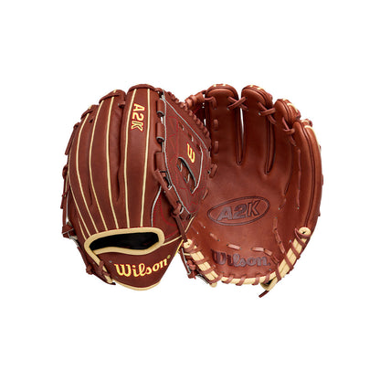 2027 Wilson A2K® C12 12” Baseball Pitcher’s Glove: WBG07901RT12