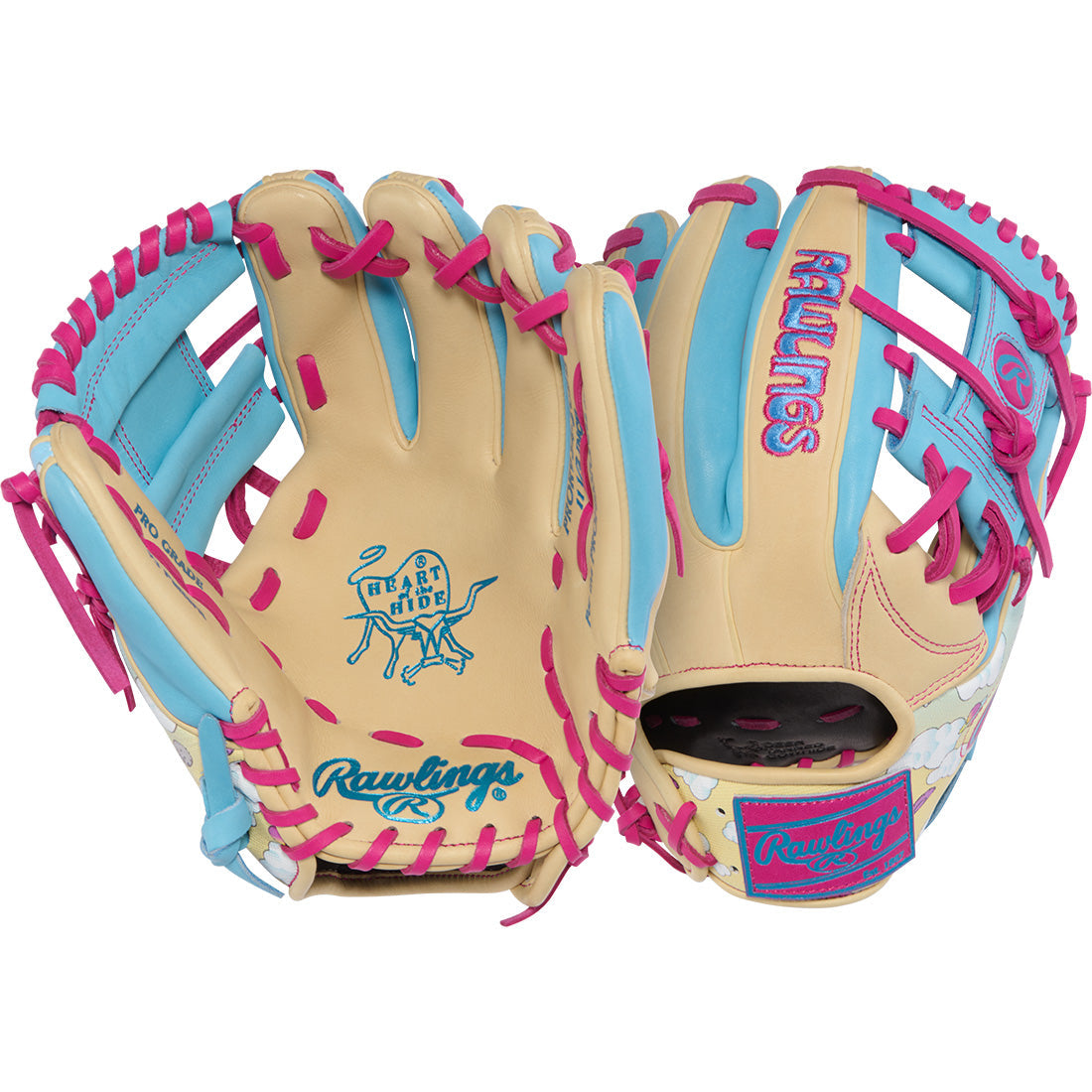 Rawlings Heart of the Hide Icon Fest Edition 11.5" Infield Baseball Glove: PROR934-2CBE