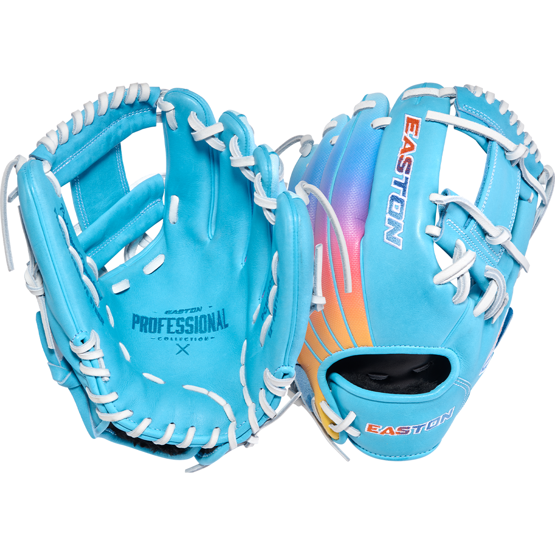 Easton Professional Collection Color Splash 3.0 12” Fastpitch Infield Glove: PCFP120-2CB