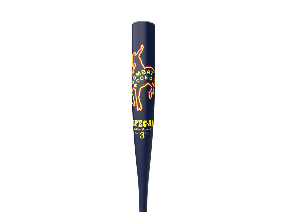 2025 Combat MFG Midnight Rodeo Spec-A1 -3 BBCOR Baseball Bat - CBB6BAR3 Saddle Up