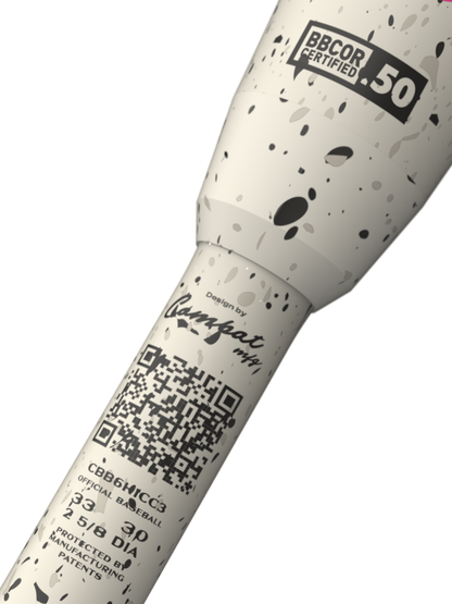 2026 Combat MFG Cookie Jar "Cookies & Cream" SPEC-H1 Hybrid -3 BBCOR Baseball Bat - CBB6H1CC3