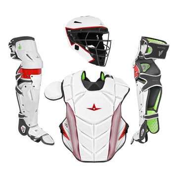 Secondary 4: all-star catcher gear set stinkstop antimicrobial treated equipment