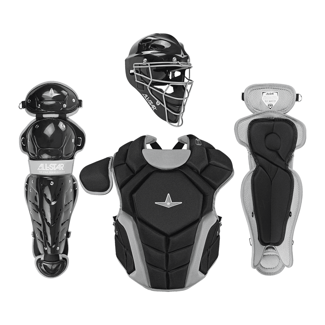 All Star Top Star Series (Ages 7-9) Catcher's Kit NOCSAE Approved: CKCC-TS-79