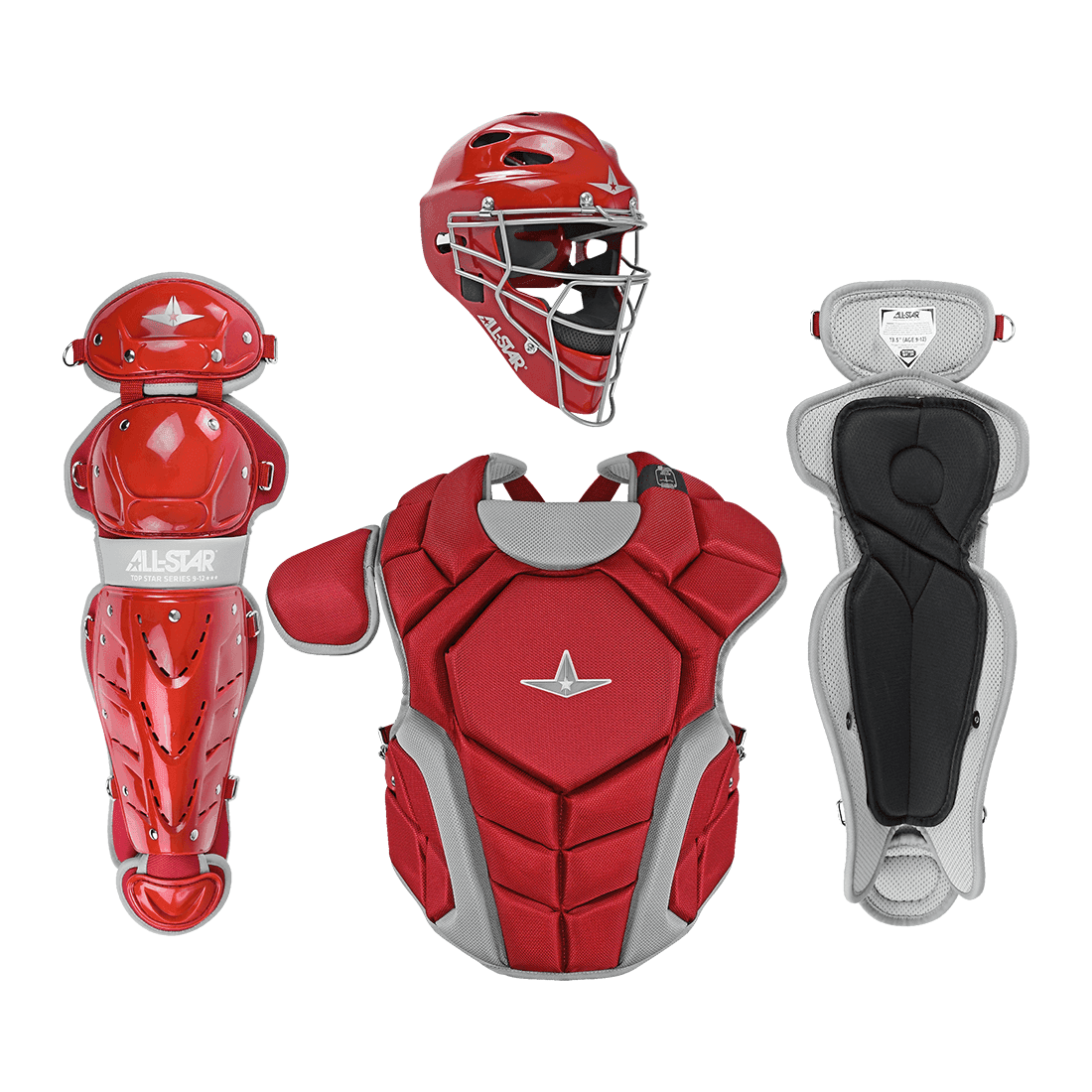 All Star Top Star Series (Ages 7-9) Catcher's Kit NOCSAE Approved: CKCC-TS-79