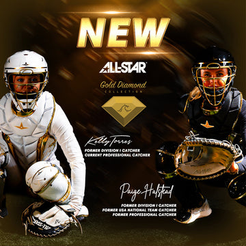 All-Star Paige Halstead PHX Gold Collection Fastpitch Catcher's Kit