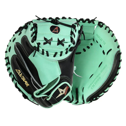 All-Star Pro Elite 34" Catcher's Mitt: CM3000BK_MT