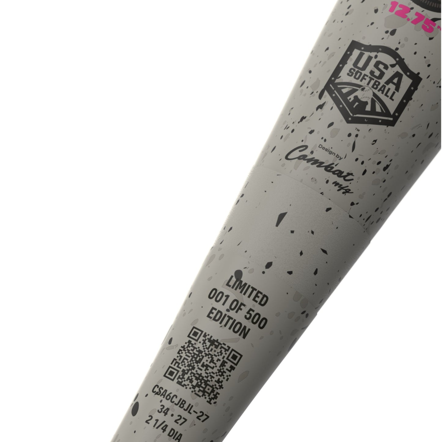 2026 Combat MFG CR-1 Cookie Jar Bradley Jones 2-Piece USA/ASA Slowpitch Softball Bat - CSA6CJBJL