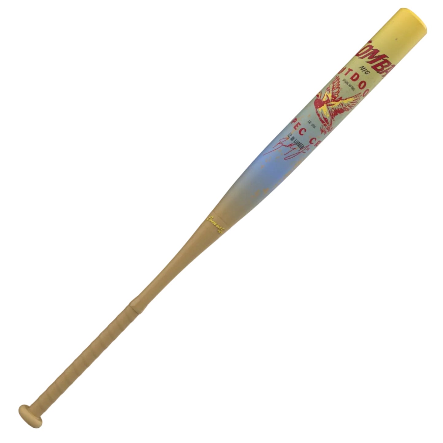 2026 Combat MFG CR-1 Outdoor "Big Barrels" Bradley Jones 12" 2-Piece USSSA Slowpitch Softball Bat - CSU6JOUTL