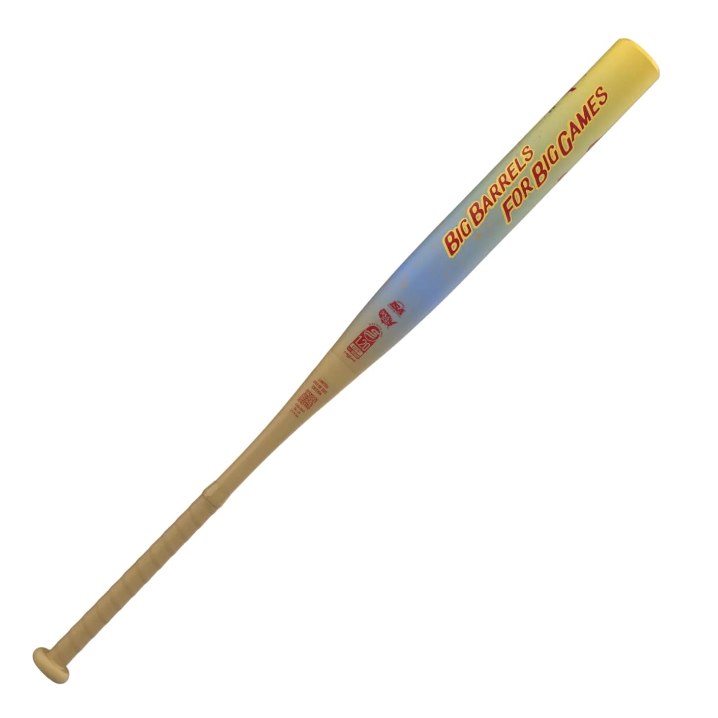2026 Combat MFG CR-1 Outdoor "Big Barrels" Bradley Jones 12" 2-Piece USSSA Slowpitch Softball Bat - CSU6JOUTL