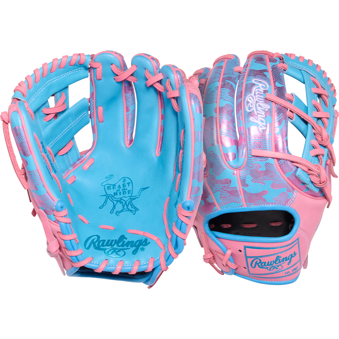 Rawlings Heart of the Hide Color Sync 10 11.75" Infield Baseball Glove: PROR315-32CBP