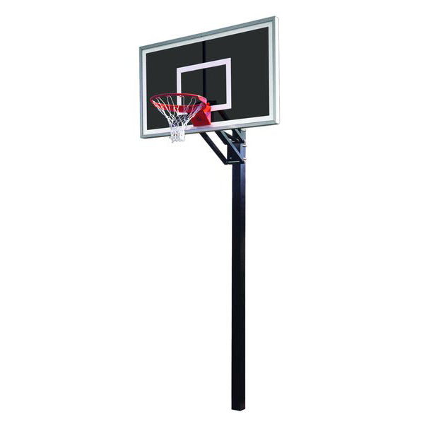 Champ™ Adjustable In-Ground Basketball Hoop by First Team