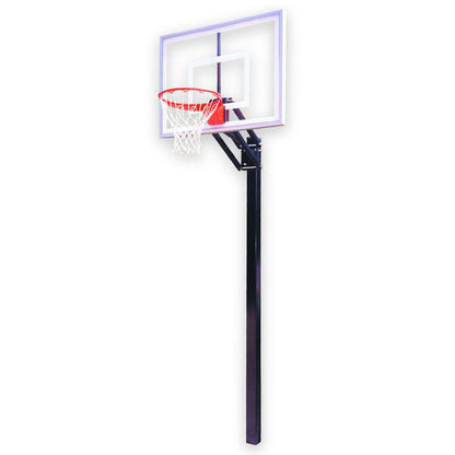 Champ™ Adjustable In-Ground Basketball Hoop by First Team
