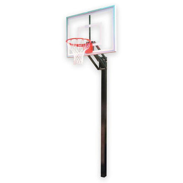 Champ™ Adjustable In-Ground Basketball Hoop by First Team