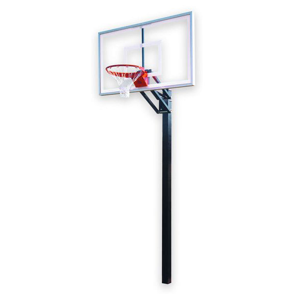 Champ™ Adjustable In-Ground Basketball Hoop by First Team