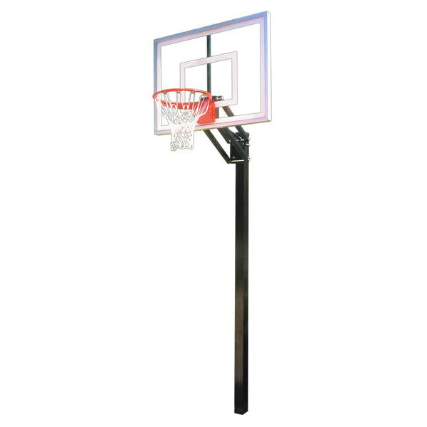 Champ™ Adjustable In-Ground Basketball Hoop by First Team