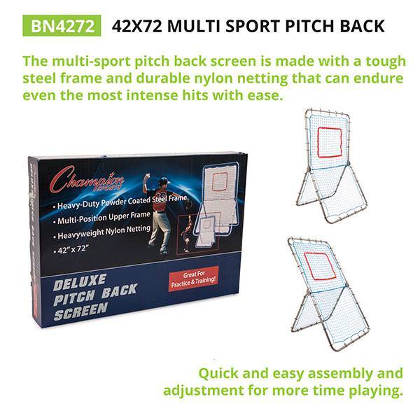 Champion Sports Baseball Pitch Back Screen