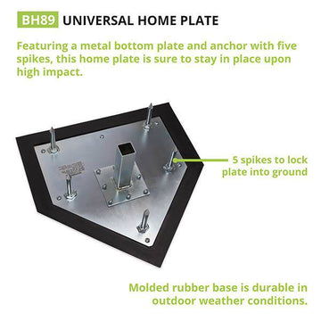 Champion Universal Anchored Home Plate