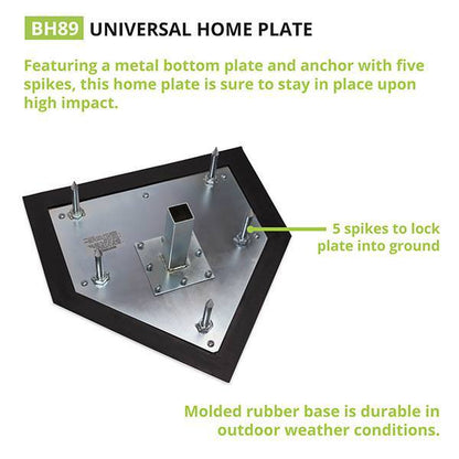 Champion Universal Anchored Home Plate