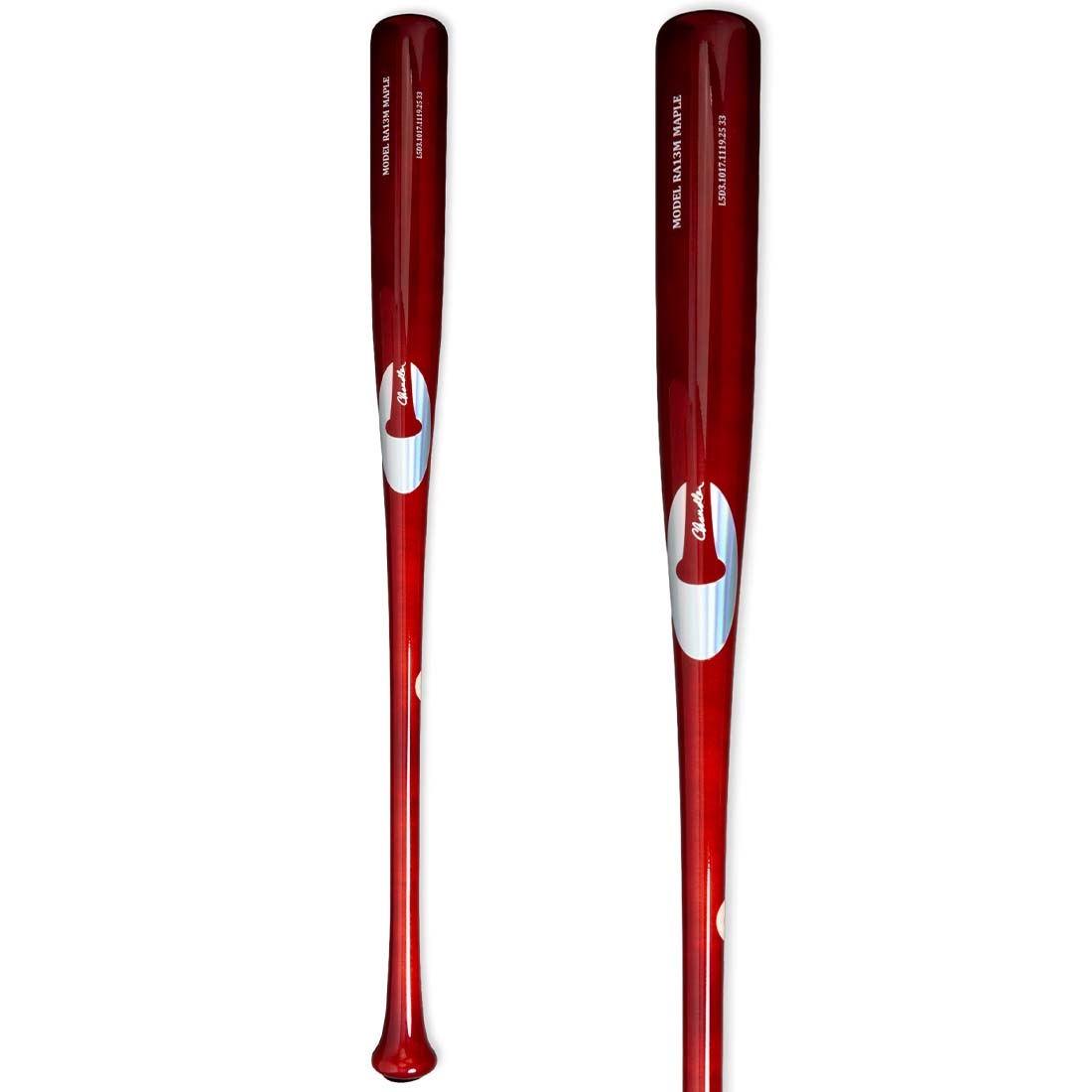 Chandler RA13M Performance Cut Balanced Maple Wood Baseball Bat