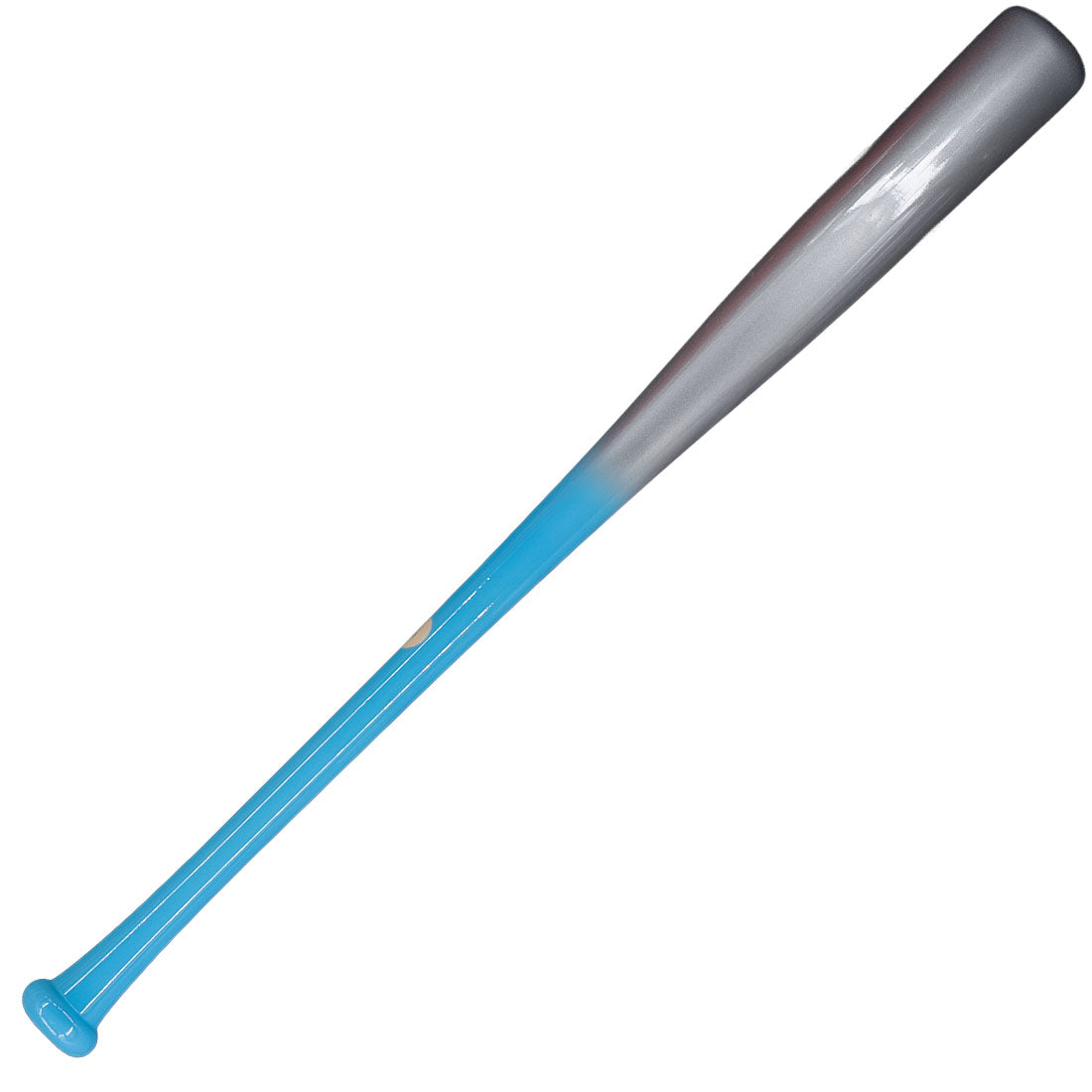 Chandler AJ99XP Performance Cut XP Wood Baseball Bat: Cerulean/Silver