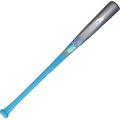 Chandler AJ99XP Performance Cut XP Wood Baseball Bat: Cerulean/Silver