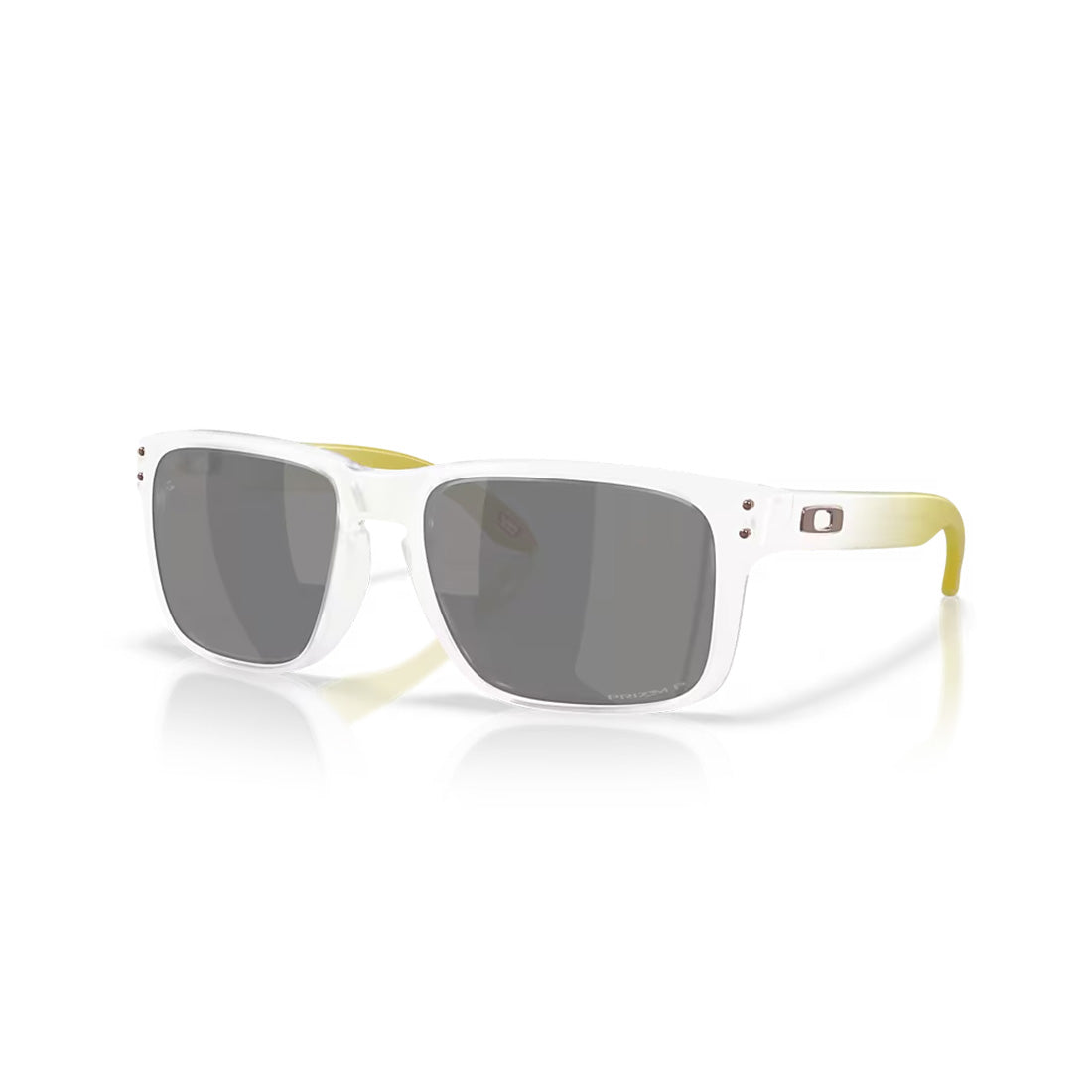 OAKLEY HOLBROOK Sunglasses Matte Clear: Prizm Black Polarized