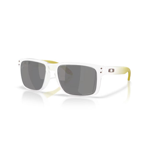 OAKLEY HOLBROOK Sunglasses Matte Clear: Prizm Black Polarized