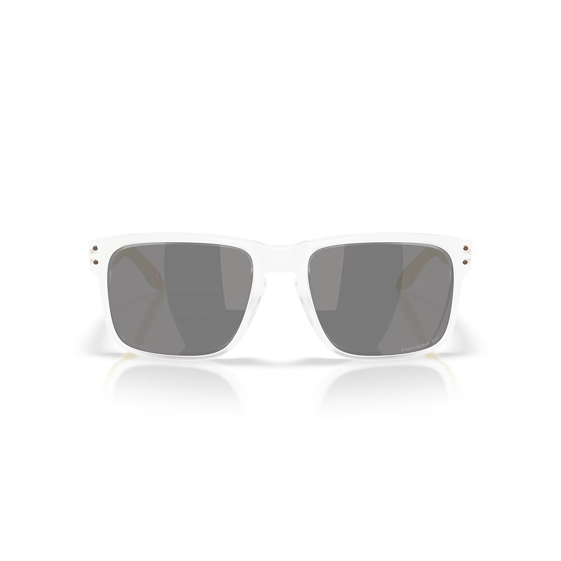 OAKLEY HOLBROOK Sunglasses Matte Clear: Prizm Black Polarized