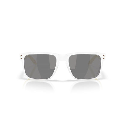 OAKLEY HOLBROOK Sunglasses Matte Clear: Prizm Black Polarized