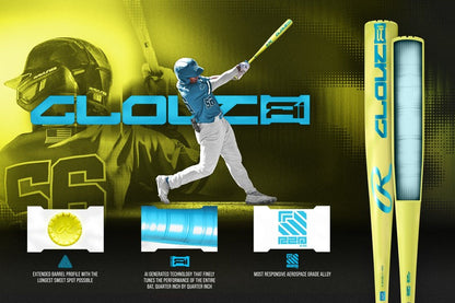 2026 Rawlings Clout Ai -3 BBCOR Baseball Bat - RBB6C3