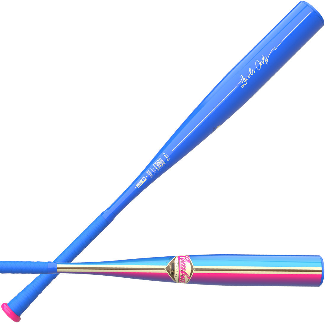2026 COMBAT MFG Coastal Blue SPEC-A1 (-3) BBCOR Baseball Bat: CBB7CSTB3