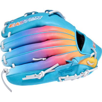 Easton Professional Collection Color Splash 3.0 12.5” Fastpitch Outfield Glove: PCFP125-6CB