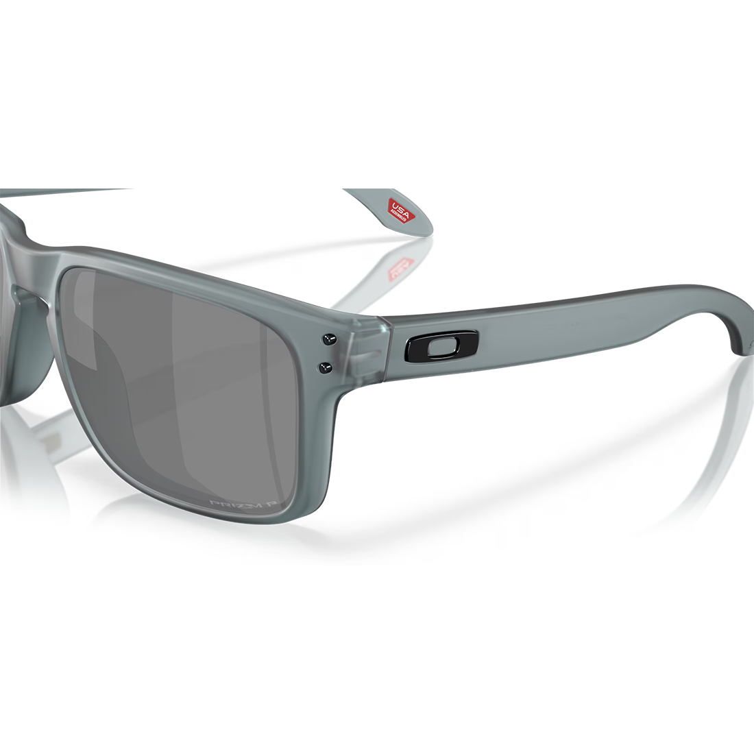 OAKLEY HOLBROOK Sunglasses Matte Crystal Black: Prizm Black Polarized