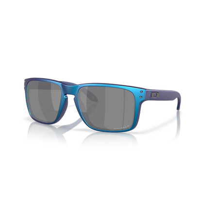 OAKLEY HOLBROOK XL Sunglasses Matte Cyan/Blue Colorshift: Prizm Black Polarized