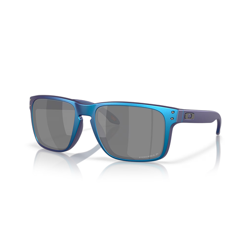 OAKLEY HOLBROOK XL Sunglasses Matte Cyan/Blue Colorshift: Prizm Black Polarized