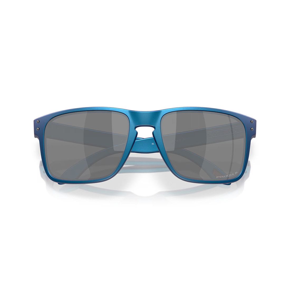 OAKLEY HOLBROOK XL Sunglasses Matte Cyan/Blue Colorshift: Prizm Black Polarized