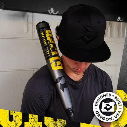2026 DeMarini The Goods Gunmetal (-3) BBCOR Baseball Bat: WBD2650010