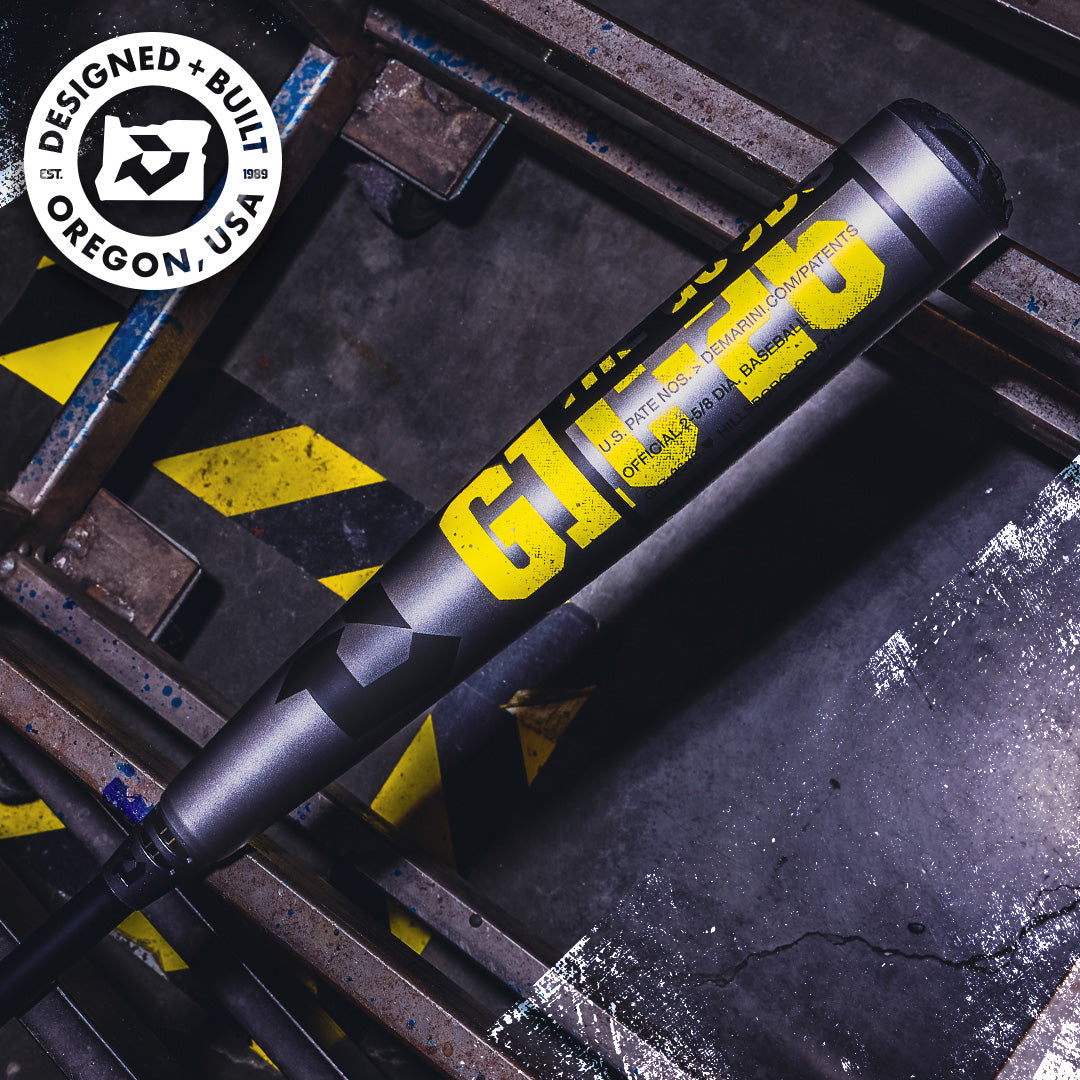 2026 DeMarini The Goods Gunmetal (-3) BBCOR Baseball Bat: WBD2650010