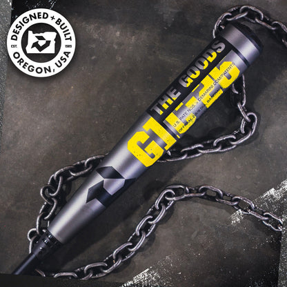 2026 DeMarini The Goods Gunmetal (-3) BBCOR Baseball Bat: WBD2650010