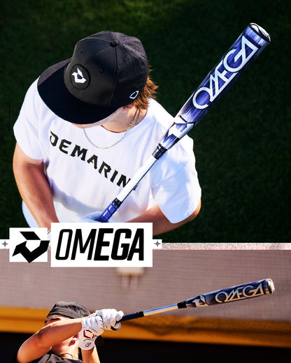 2027 DeMarini Omega (-3) BBCOR Baseball Bat: WBD2702010