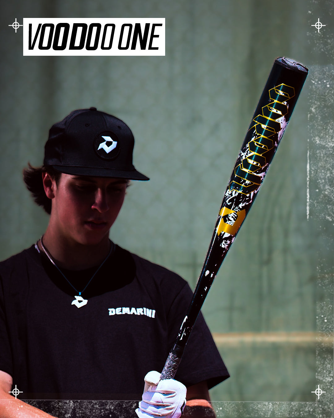 2027 DeMarini Voodoo One (-3) BBCOR Baseball Bat: WBD2705010