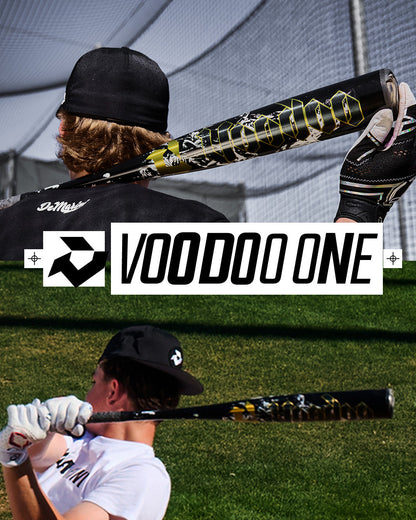 2027 DeMarini Voodoo One (-3) BBCOR Baseball Bat: WBD2705010