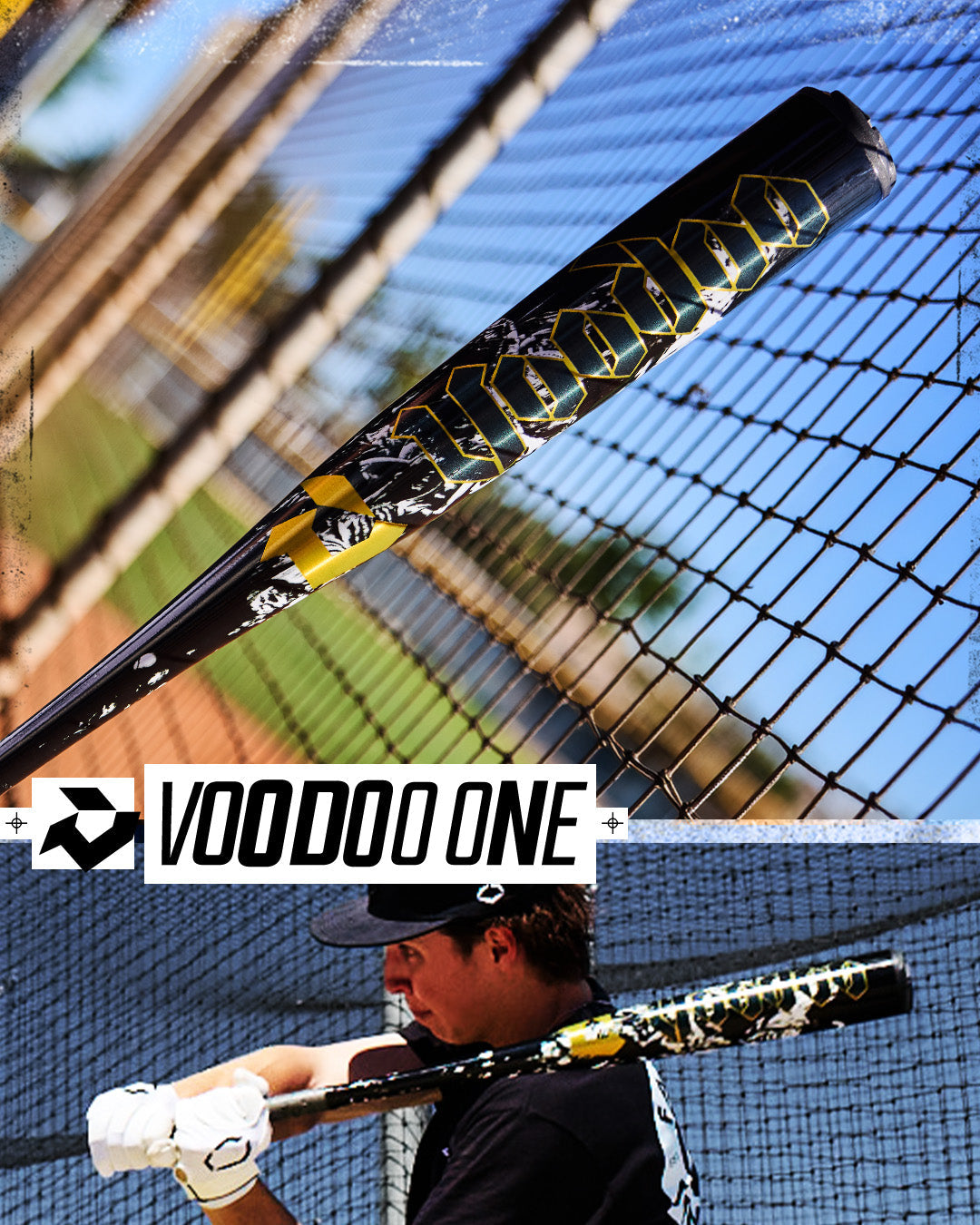 2027 DeMarini Voodoo One (-3) BBCOR Baseball Bat: WBD2705010
