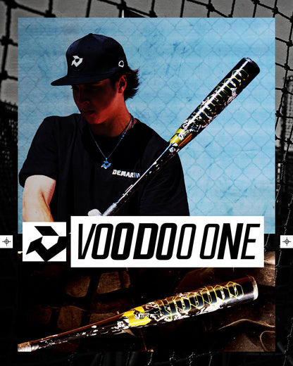 2027 DeMarini Voodoo One (-3) BBCOR Baseball Bat: WBD2705010