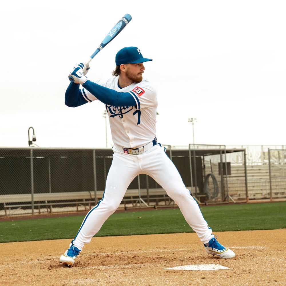 2025 Victus Vibe Pro-Crayon Bobby Witt Jr (-3) BBCOR Baseball Bat: VCBVIBC-BW