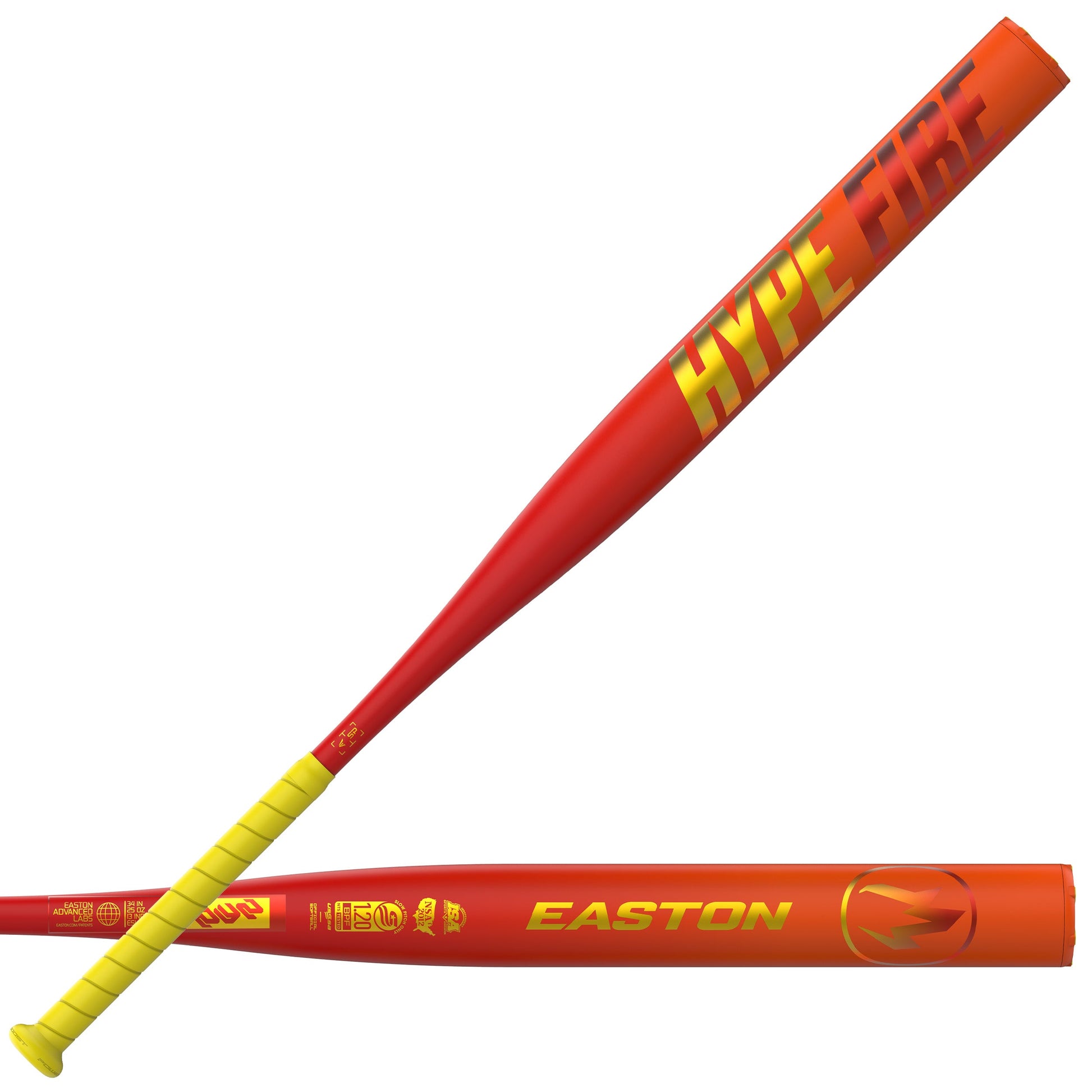 2026 Easton Hype Fire 1-Piece Loaded USSSA Slowpitch Softball Bat - ESU6HF1L